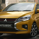 Automatic headlights are still an option on the Mitsubishi Mirage.